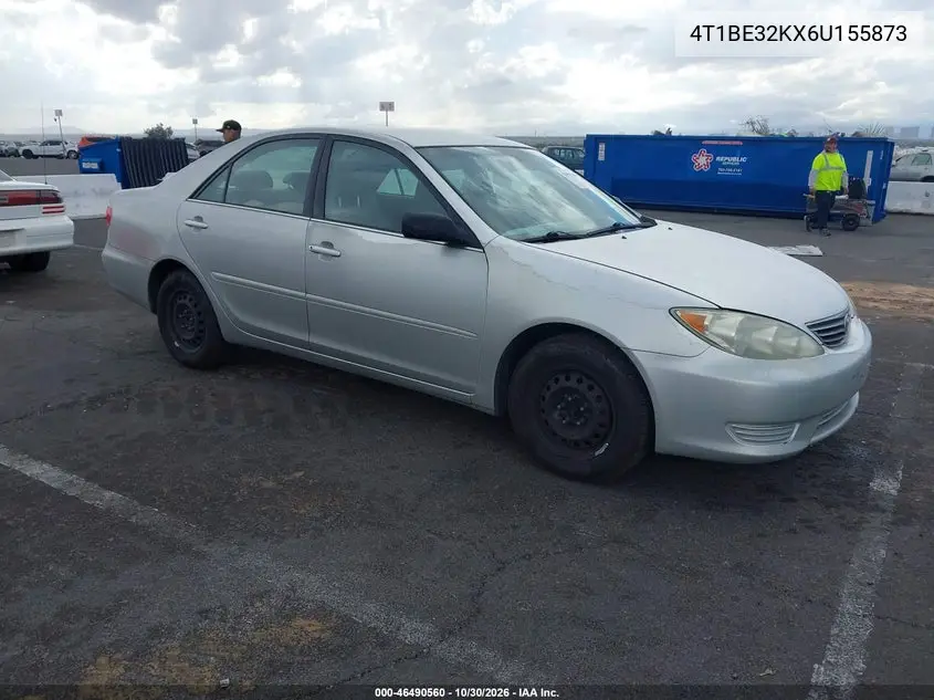 TOYOTA CAMRY 2006, VIN 4T1BE32KX6U155873