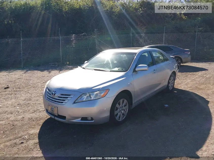 2007 TOYOTA CAMRY VIN JTNBE46KX73084570 — фото 2