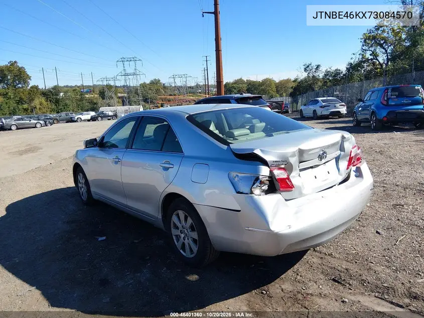 2007 TOYOTA CAMRY VIN JTNBE46KX73084570 — фото 3
