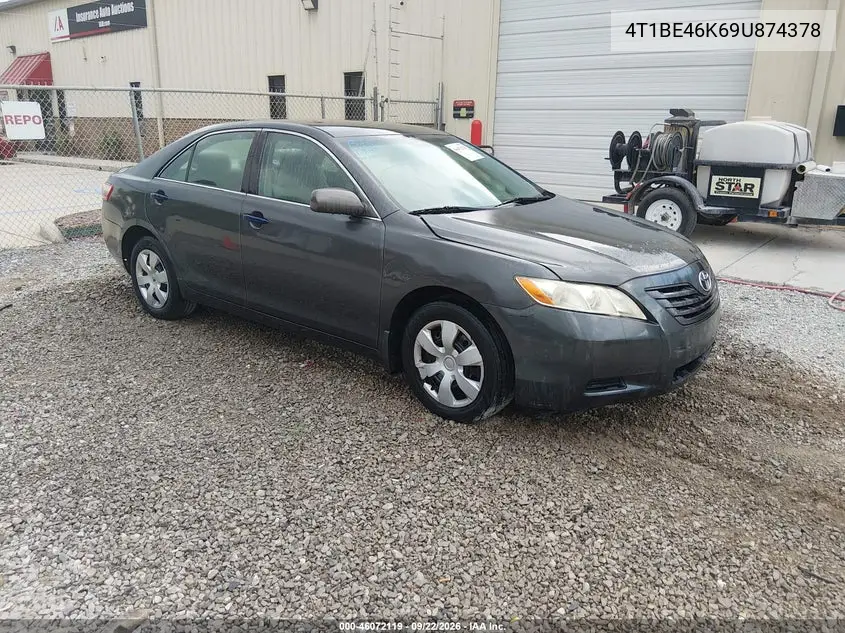 TOYOTA CAMRY 2009, VIN 4T1BE46K69U874378