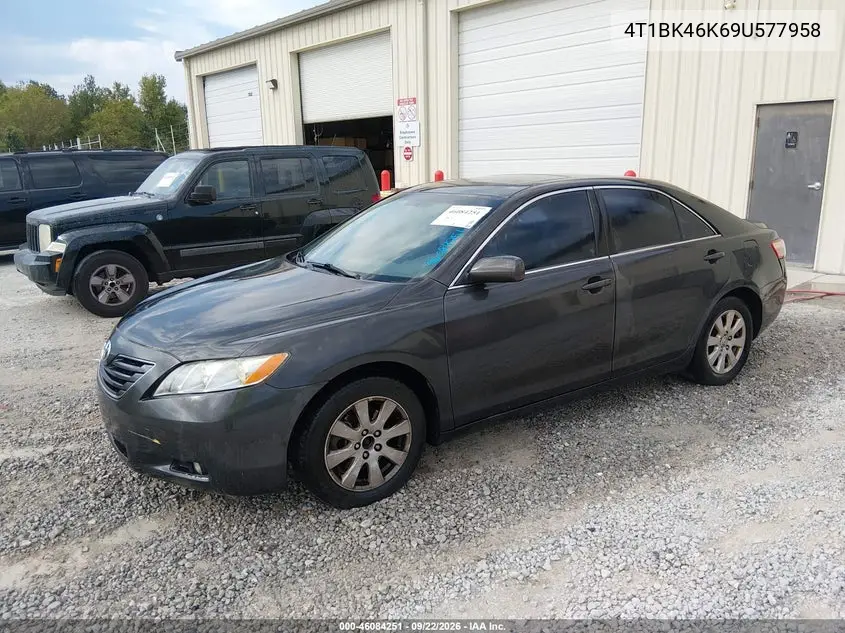 2009 TOYOTA CAMRY VIN 4T1BK46K69U577958 — фото 2