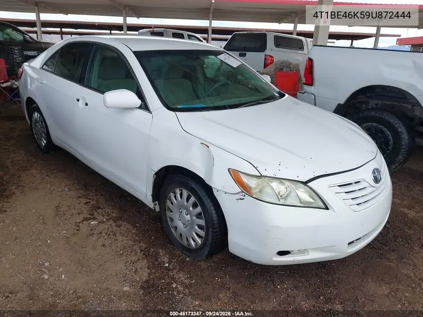TOYOTA CAMRY 2009, VIN 4T1BE46K59U872444
