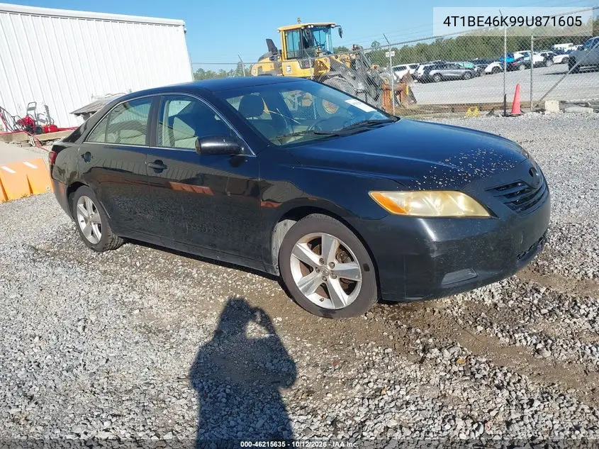 TOYOTA CAMRY 2009, VIN 4T1BE46K99U871605