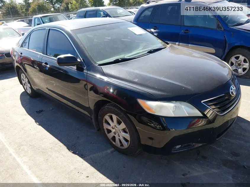 TOYOTA CAMRY 2009, VIN 4T1BE46K39U357233