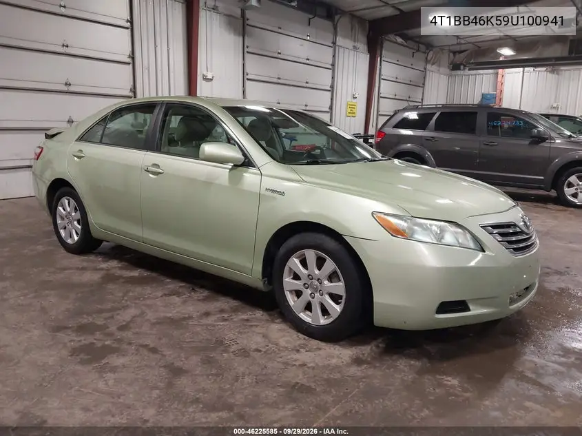 TOYOTA CAMRY 2009, VIN 4T1BB46K59U100941