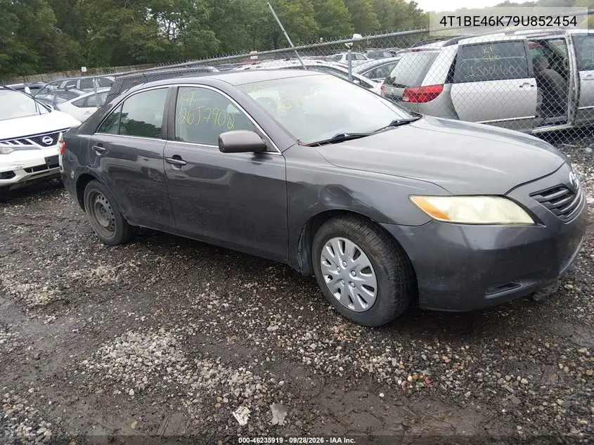 TOYOTA CAMRY 2009, VIN 4T1BE46K79U852454