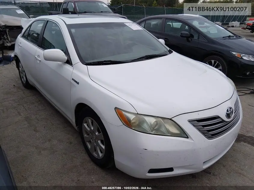 TOYOTA CAMRY 2009, VIN 4T1BB46KX9U100207