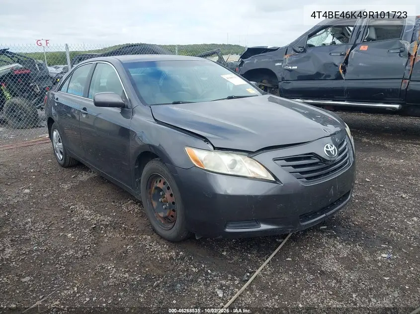 TOYOTA CAMRY 2009, VIN 4T4BE46K49R101723