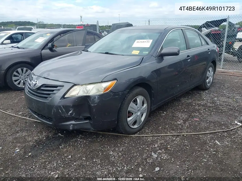 2009 TOYOTA CAMRY VIN 4T4BE46K49R101723 — фото 2