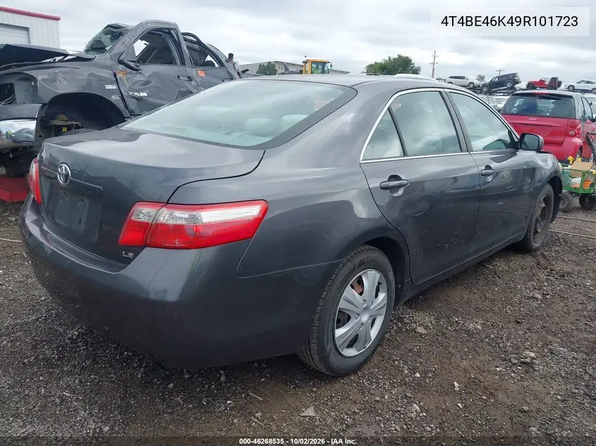 2009 TOYOTA CAMRY VIN 4T4BE46K49R101723 — фото 4