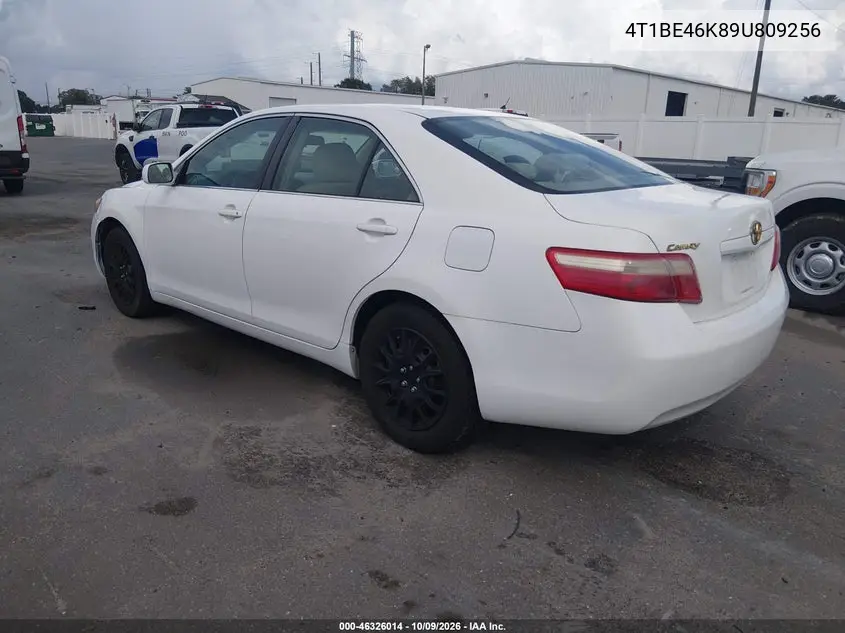 2009 TOYOTA CAMRY VIN 4T1BE46K89U809256 — фото 3
