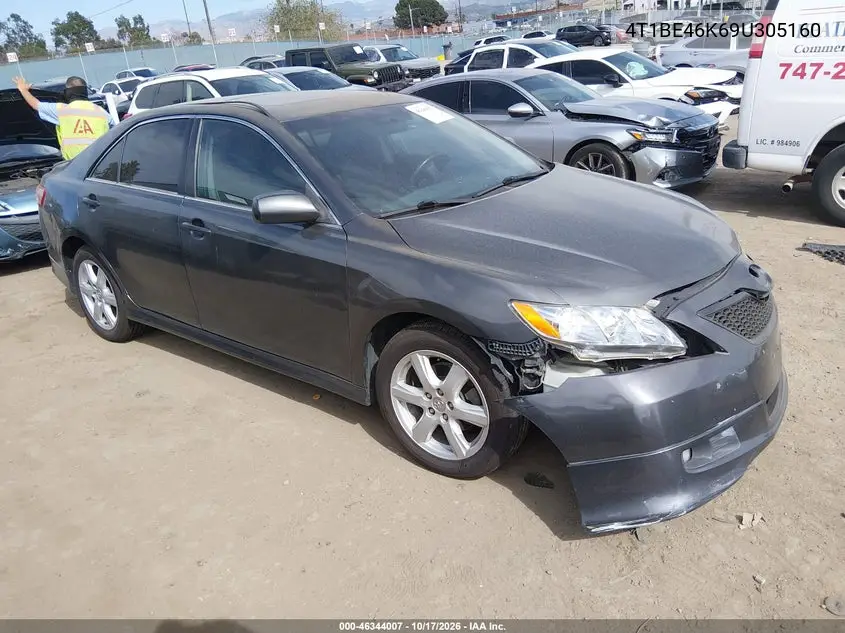 TOYOTA CAMRY 2009, VIN 4T1BE46K69U305160