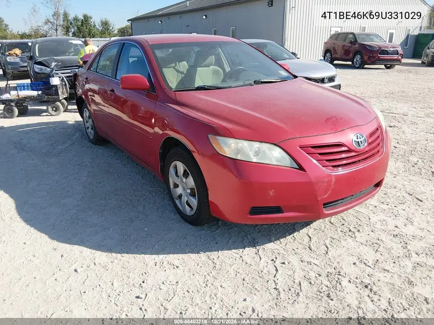 TOYOTA CAMRY 2009, VIN 4T1BE46K69U331029