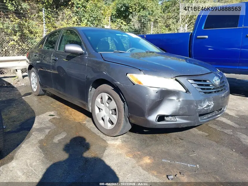 TOYOTA CAMRY 2009, VIN 4T1BE46K59U888563