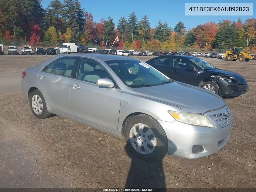 TOYOTA CAMRY 2010, VIN 4T1BF3EK6AU092823