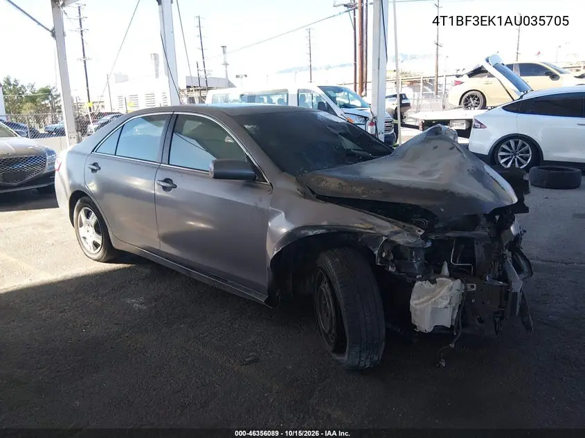 TOYOTA CAMRY 2010, VIN 4T1BF3EK1AU035705