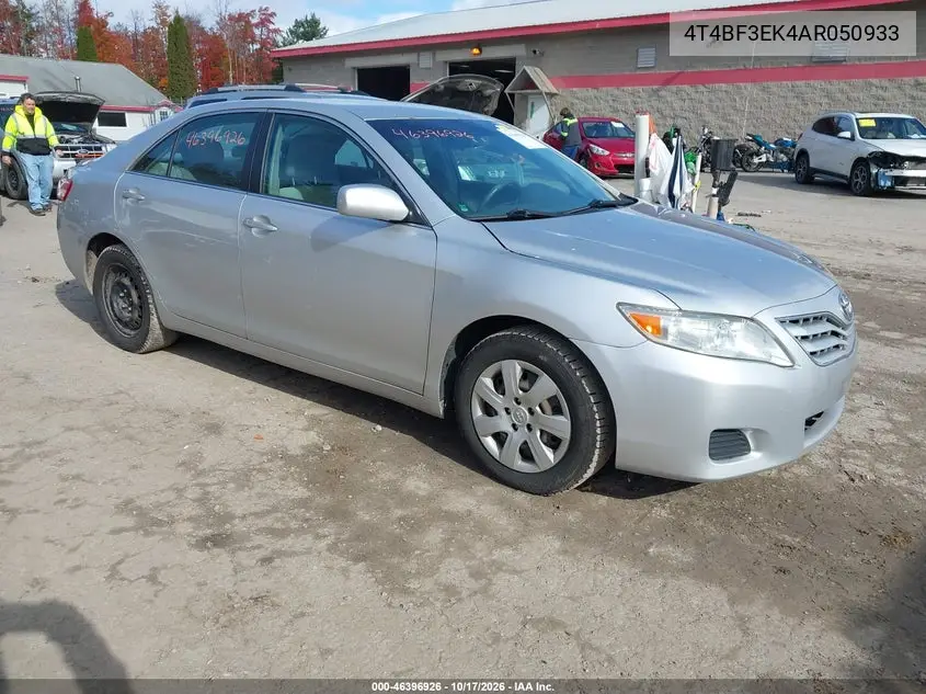 TOYOTA CAMRY 2010, VIN 4T4BF3EK4AR050933