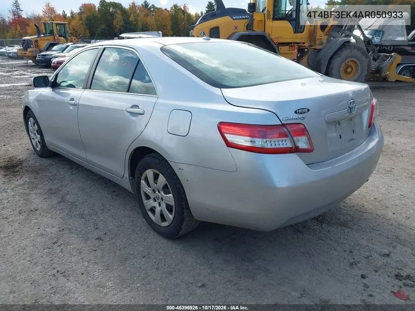 2010 TOYOTA CAMRY VIN 4T4BF3EK4AR050933 — фото 3