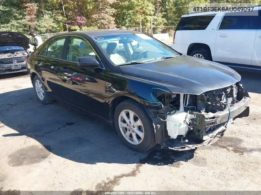 TOYOTA CAMRY 2010, VIN 4T1BF3EK8AU049097