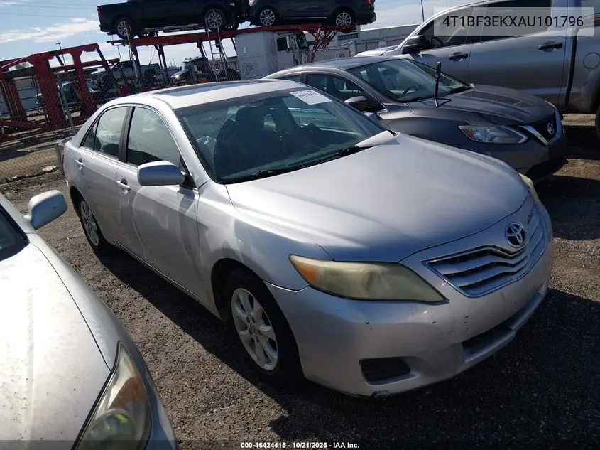 TOYOTA CAMRY 2010, VIN 4T1BF3EKXAU101796