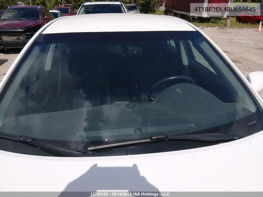 2011 TOYOTA CAMRY VIN 4T1BF3EK4BU659645 — фото 17