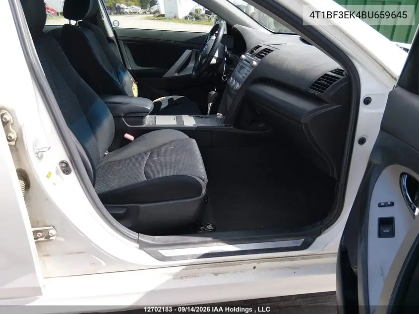 2011 TOYOTA CAMRY VIN 4T1BF3EK4BU659645 — фото 5