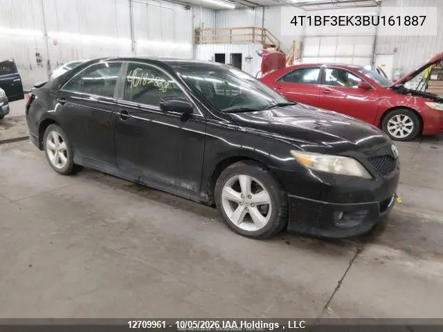 TOYOTA CAMRY 2011, VIN 4T1BF3EK3BU161887