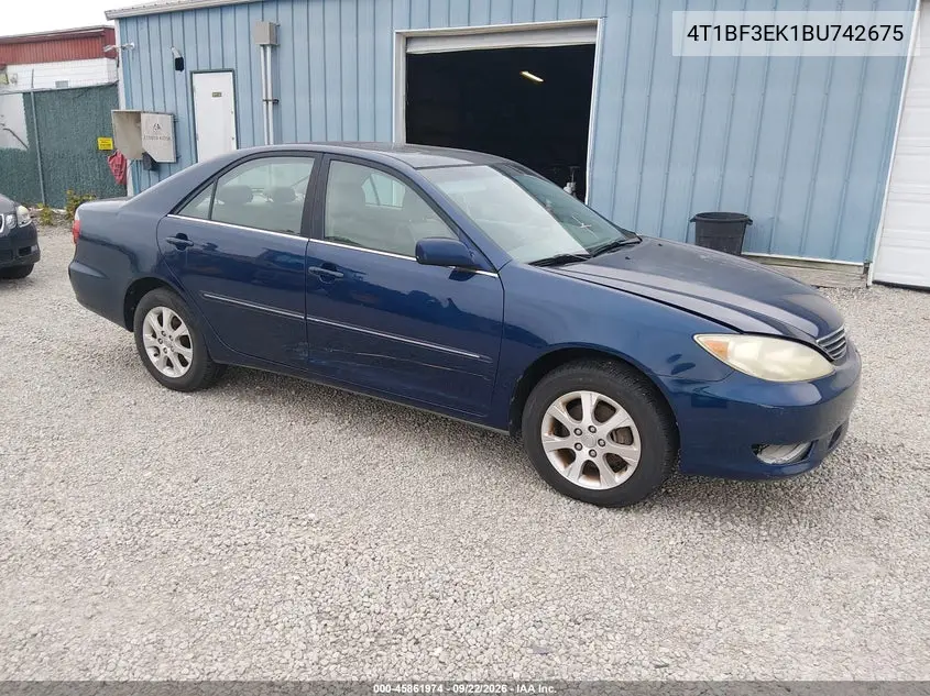 TOYOTA CAMRY 2005, VIN 4T1BF30K05U084603