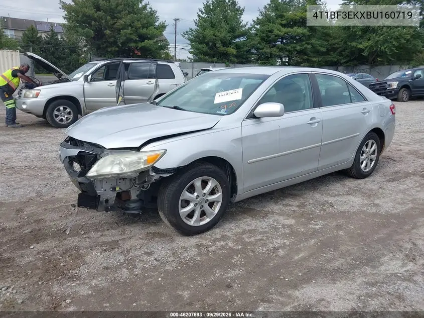 2011 TOYOTA CAMRY VIN 4T1BF3EKXBU160719 — фото 2