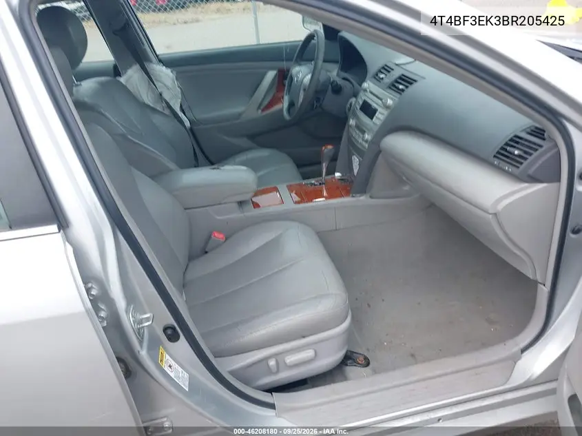 2011 TOYOTA CAMRY VIN 4T4BF3EK3BR205425 — фото 5