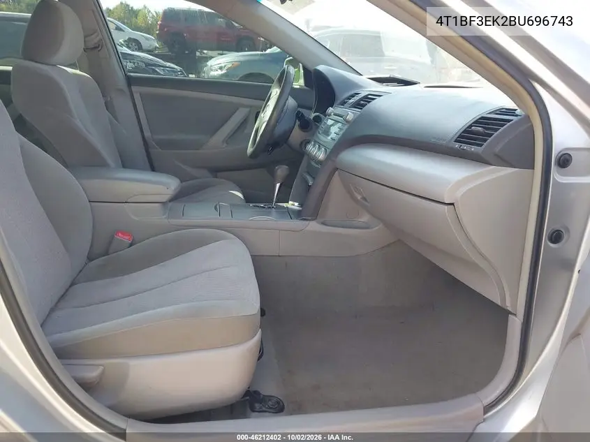 2011 TOYOTA CAMRY VIN 4T1BF3EK2BU696743 — фото 5