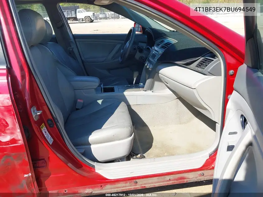 2011 TOYOTA CAMRY VIN 4T1BF3EK7BU694549 — фото 5