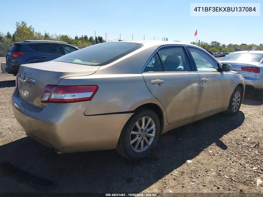 2011 TOYOTA CAMRY VIN 4T1BF3EKXBU137084 — фото 4