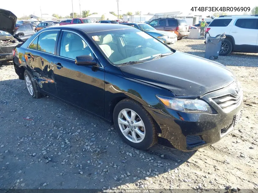 TOYOTA CAMRY 2011, VIN 4T4BF3EK4BR096909