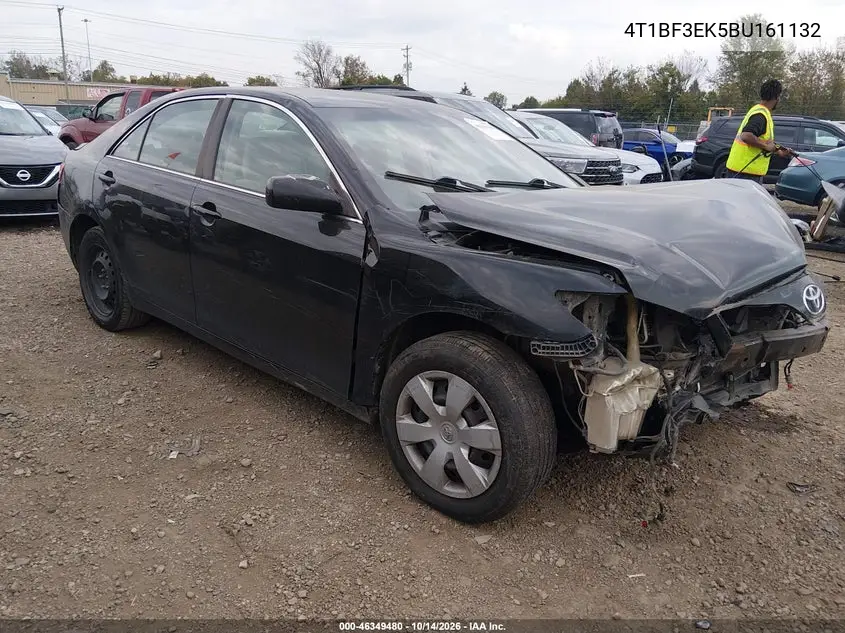 TOYOTA CAMRY 2011, VIN 4T1BF3EK5BU161132