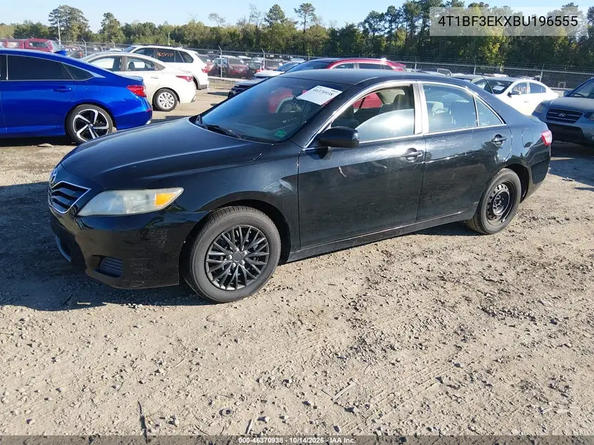2011 TOYOTA CAMRY VIN 4T1BF3EKXBU196555 — фото 2