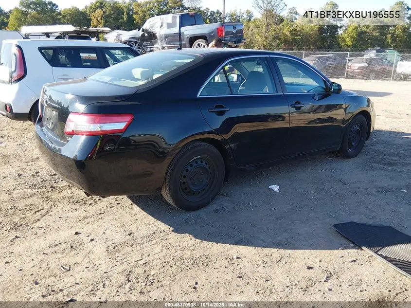 2011 TOYOTA CAMRY VIN 4T1BF3EKXBU196555 — фото 4