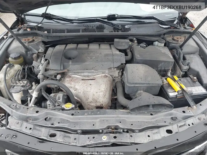 2011 TOYOTA CAMRY VIN 4T1BF3EKXBU190268 — фото 10