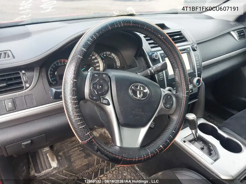 2012 TOYOTA CAMRY VIN 4T1BF1FK0CU607191 — фото 20