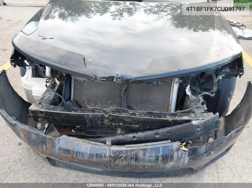 2012 TOYOTA CAMRY VIN 4T1BF1FK7CU091797 — фото 22