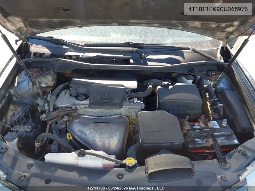 2012 TOYOTA CAMRY VIN 4T1BF1FK9CU065976 — фото 10
