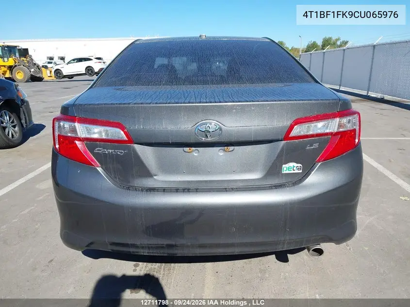 2012 TOYOTA CAMRY VIN 4T1BF1FK9CU065976 — фото 16