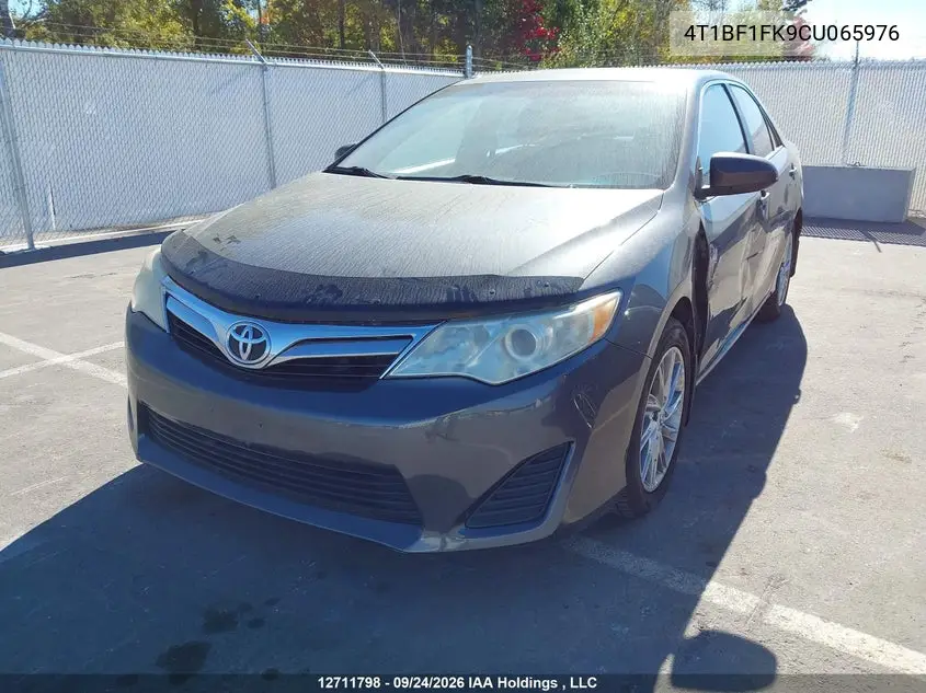 2012 TOYOTA CAMRY VIN 4T1BF1FK9CU065976 — фото 2