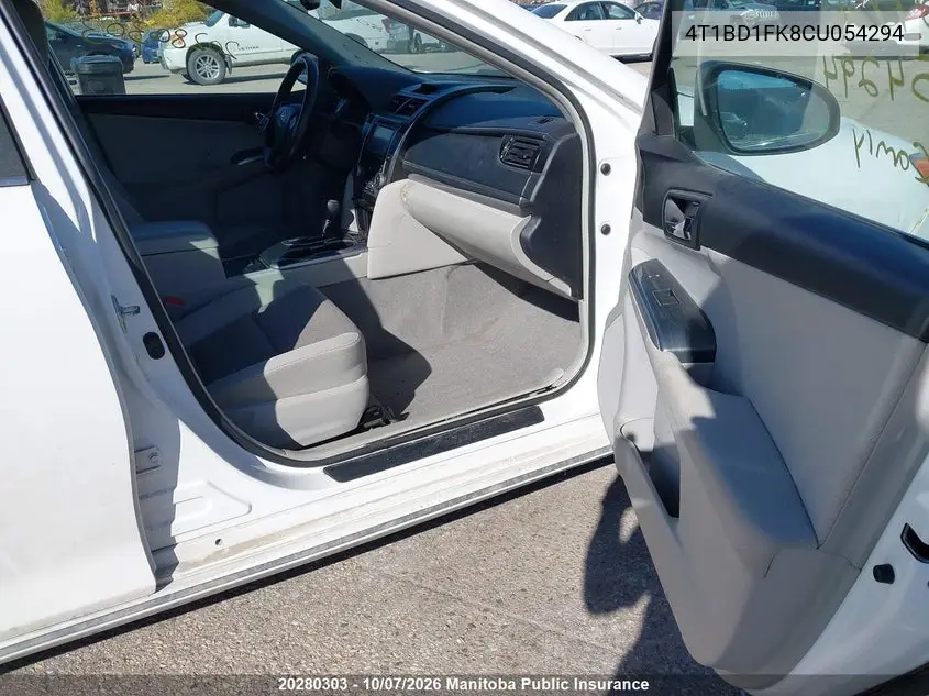 2012 TOYOTA CAMRY VIN 4T1BD1FK8CU054294 — фото 5