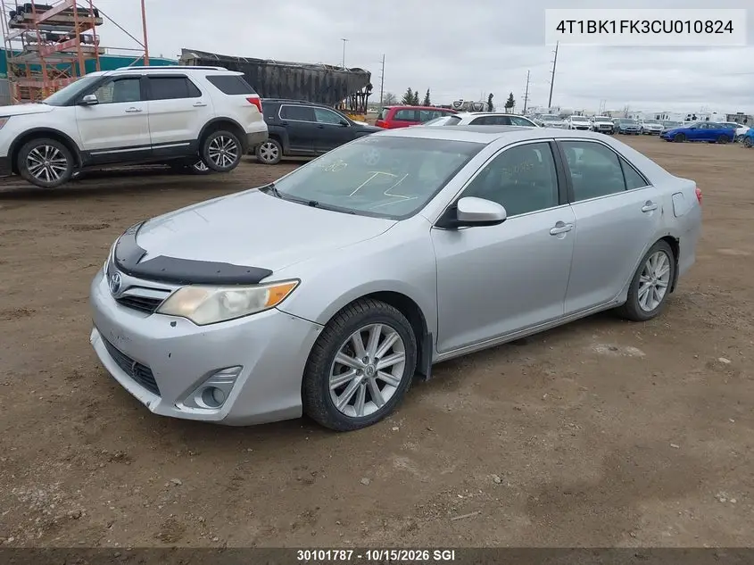 2012 TOYOTA CAMRY VIN 4T1BK1FK3CU010824 — фото 2