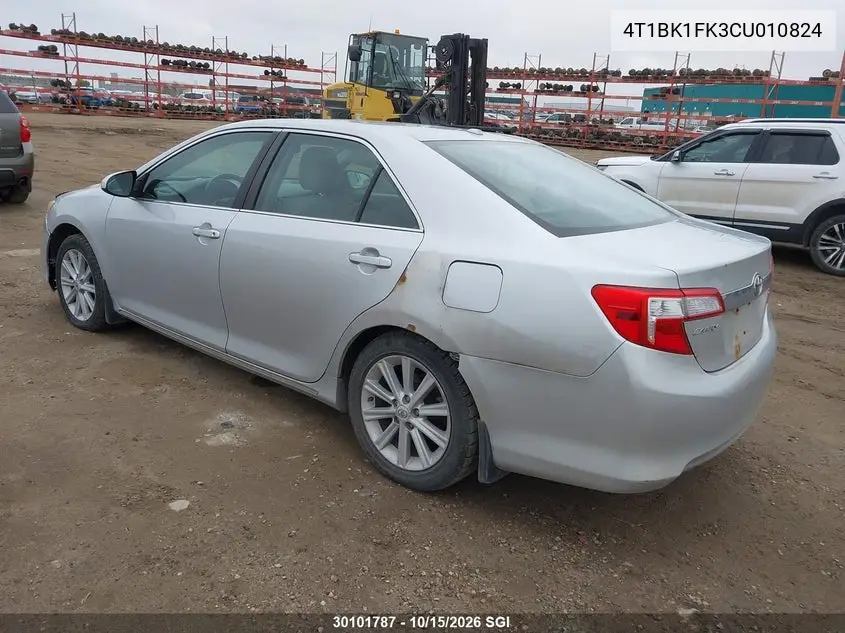 2012 TOYOTA CAMRY VIN 4T1BK1FK3CU010824 — фото 3