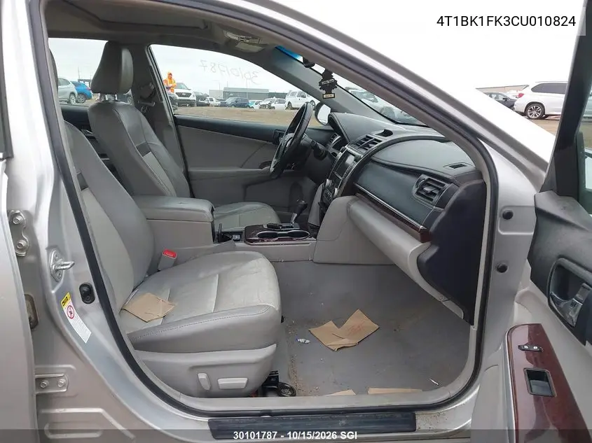 2012 TOYOTA CAMRY VIN 4T1BK1FK3CU010824 — фото 5