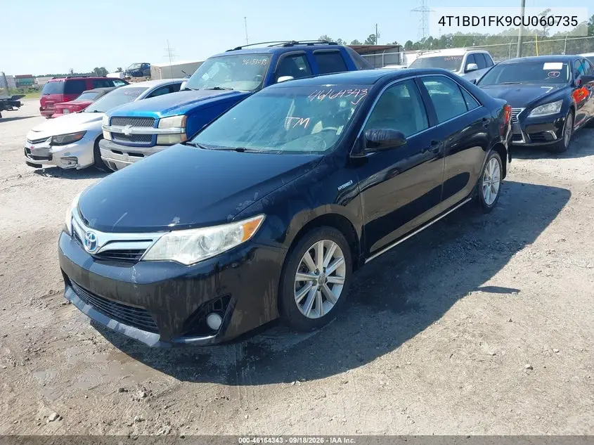 2012 TOYOTA CAMRY VIN 4T1BD1FK9CU060735 — фото 2