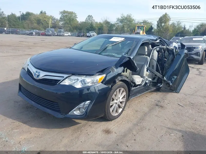 2012 TOYOTA CAMRY VIN 4T1BD1FK3CU053506 — фото 2