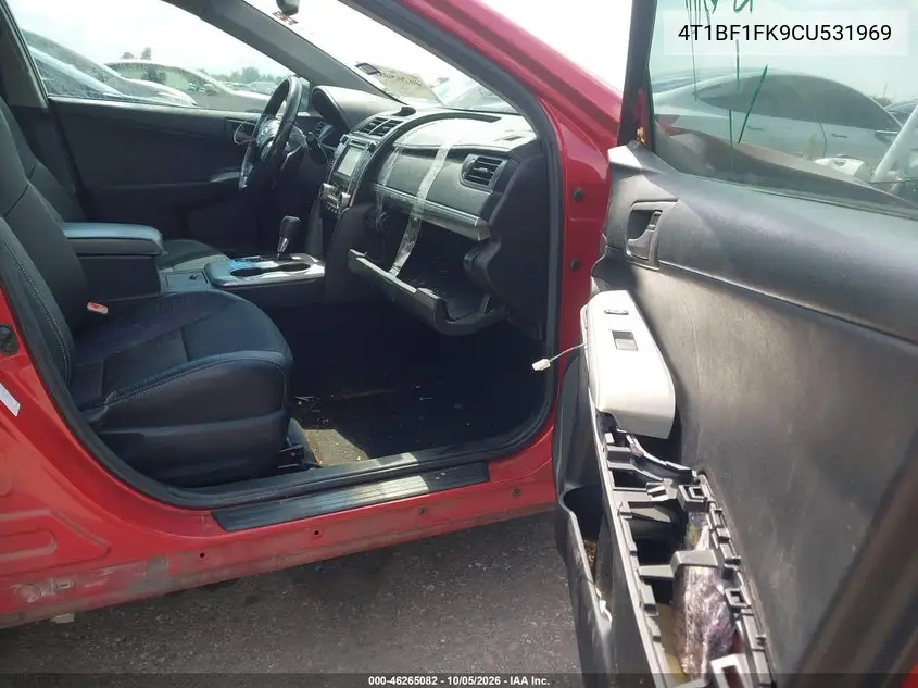 2012 TOYOTA CAMRY VIN 4T1BF1FK9CU531969 — фото 5